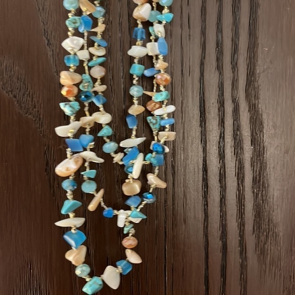 EP New York long necklace with beads and stones. - Picture 6 of 6